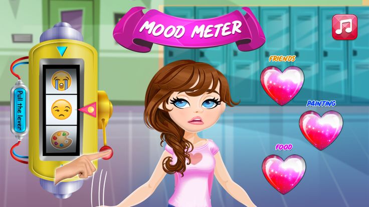 高中喜怒无常的女孩游戏截图