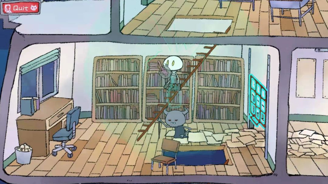 我走进储物柜门之后发生的事情游戏截图