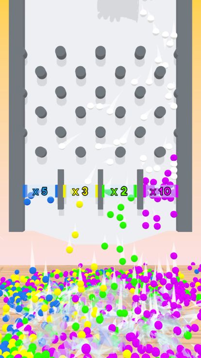 Balls in the cup游戏截图