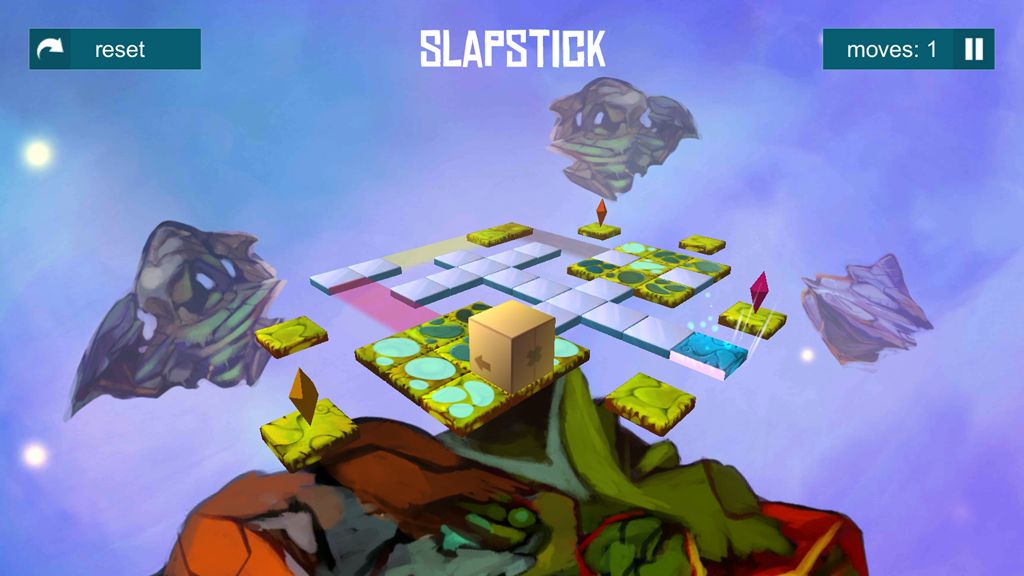 滚动的纸箱游戏截图