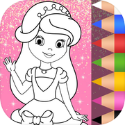 儿童涂色画画icon