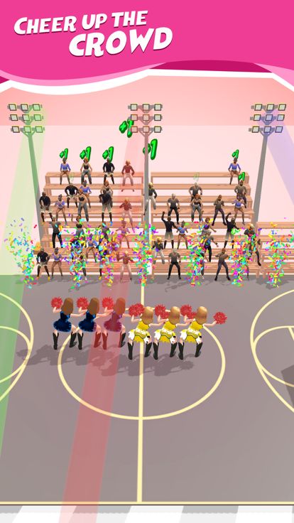 Cheerleader Stack 3D游戏截图