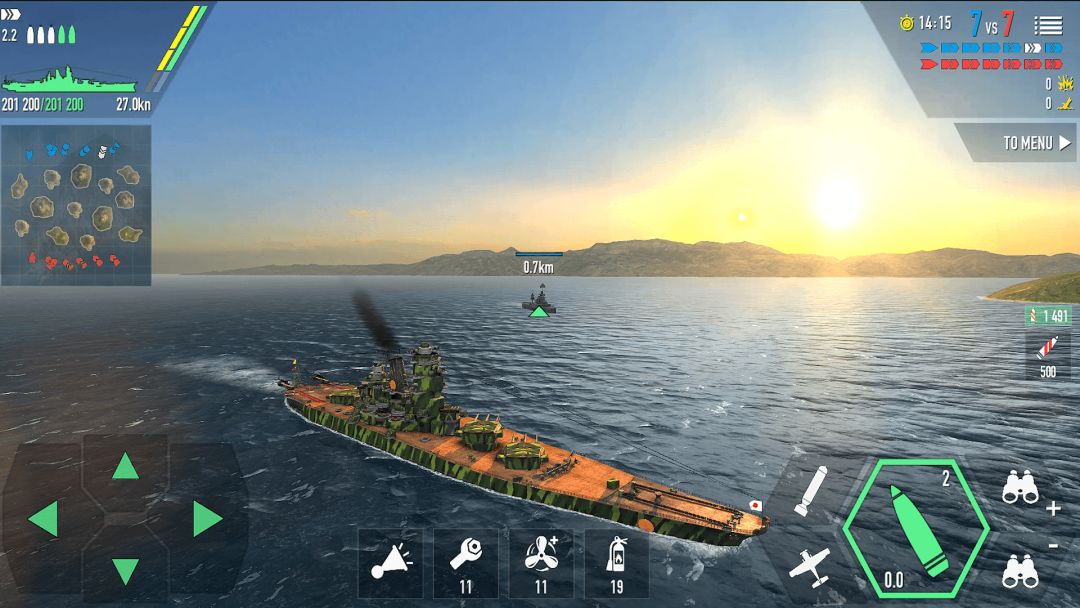 舰队海战模拟器游戏截图