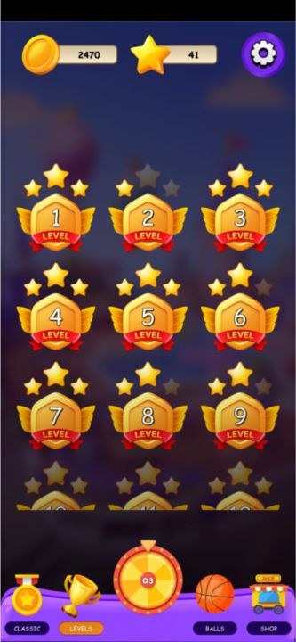 Bricks Ball : Bricks Breaker游戏截图
