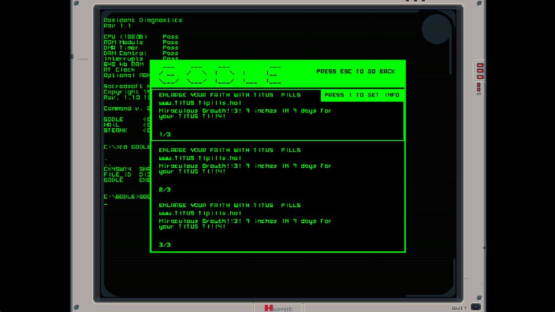The Textorcist: The Story of Ray Bibbia游戏截图
