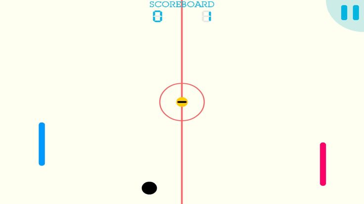 乒乓曲棍球游戏截图