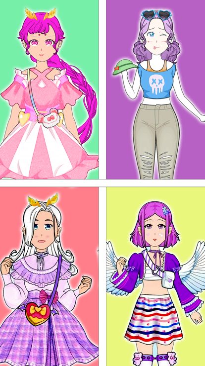 Pastel Dress up Girl游戏截图