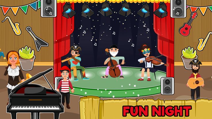 假装海盗城镇生活游戏截图