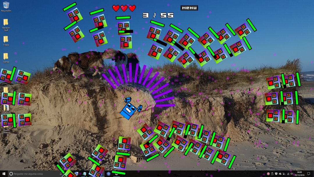 CPU Invaders游戏截图