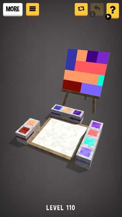 Color Buckets: paint puzzle 3d游戏截图
