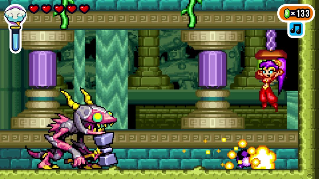 Shantae Advance: Risky Revolution游戏截图