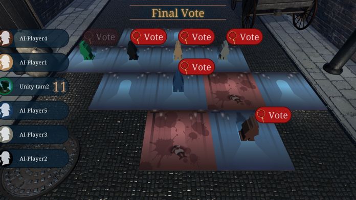 会話禁止の人狼ゲーム: ジャックと探偵游戏截图