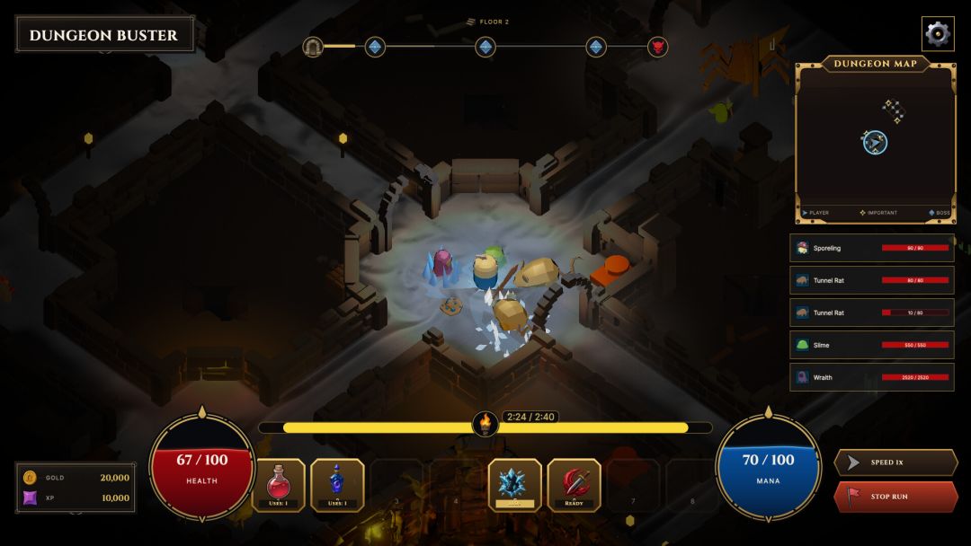 地牢终结者 Dungeon Buster游戏截图