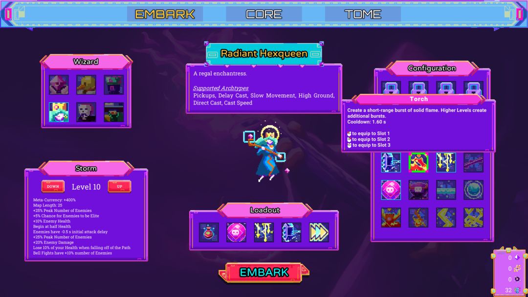 Neon Spellstorm游戏截图