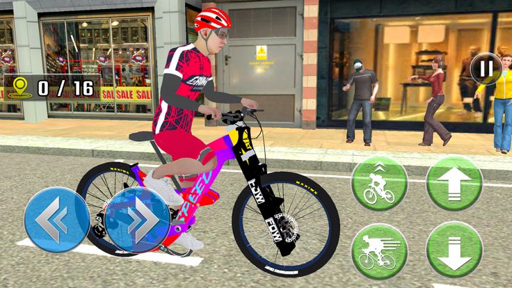 BMX Bicycle Race Cycling Stunt游戏截图