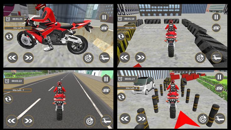 Real Bike Parking 2017 3D游戏截图