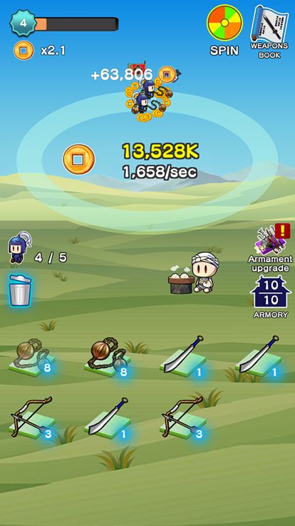 マージ三国志~Merge Three kingdoms游戏截图