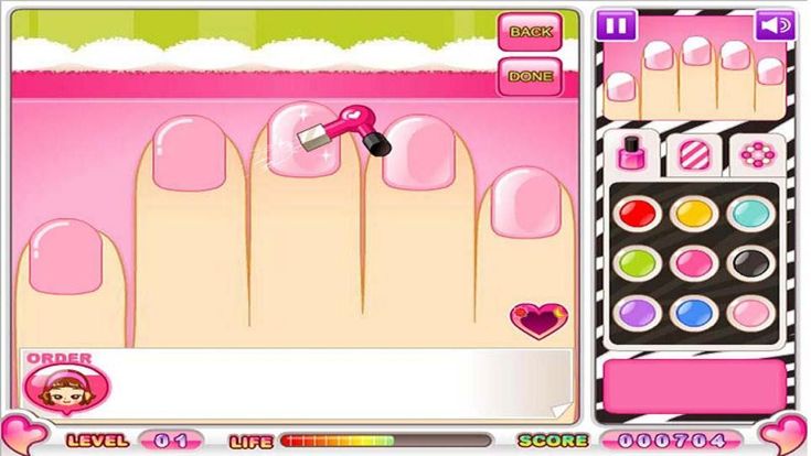 Baby Nail Salon : Manicure & Makeover & Decorate游戏截图