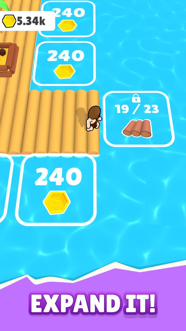 Raft Life - Build, Farm, Stack游戏截图
