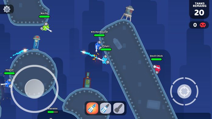 Mad Royale.io - Tank Battle游戏截图