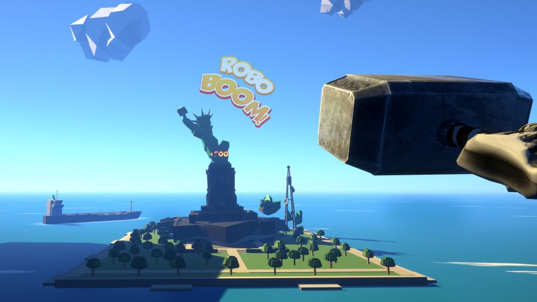 VRobot: VR Giant Robot Destruction Simulator游戏截图