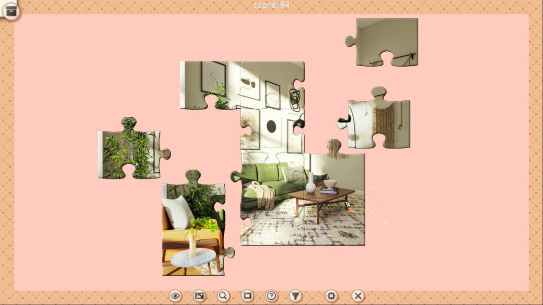1001 Jigsaw. Interior Design游戏截图