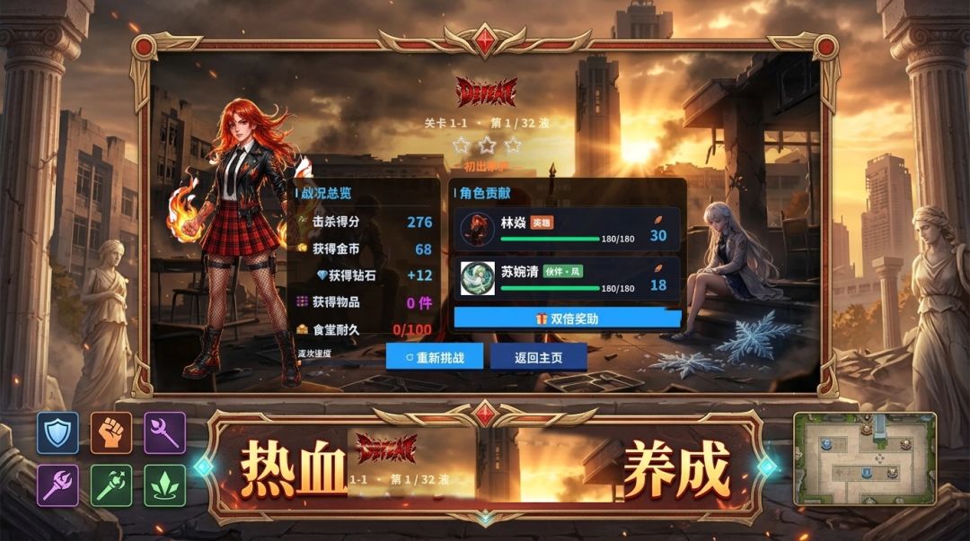守护雅典娜:圣域学院游戏截图