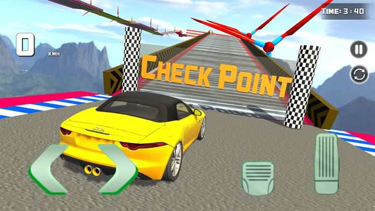 Crazy Mega Ramp Car Stunt游戏截图