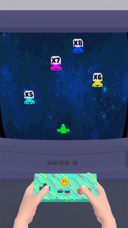 Console Art Runner游戏截图