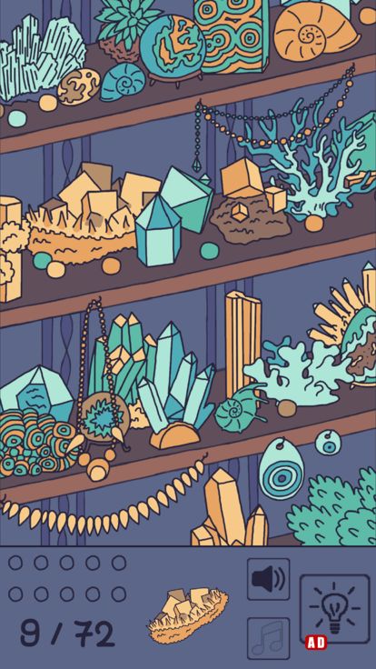 Hidden Objects - Neon Secrets游戏截图
