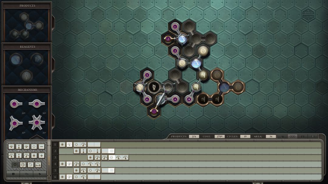 Opus Magnum游戏截图