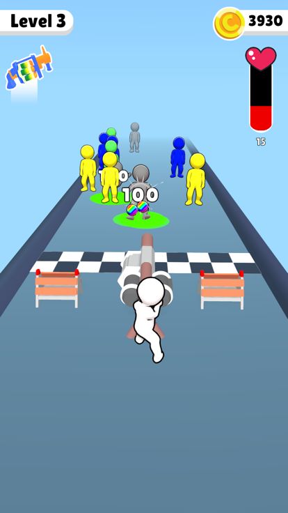 Color Merge Runner游戏截图