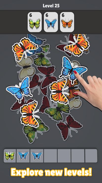 Sticker Zen Match游戏截图