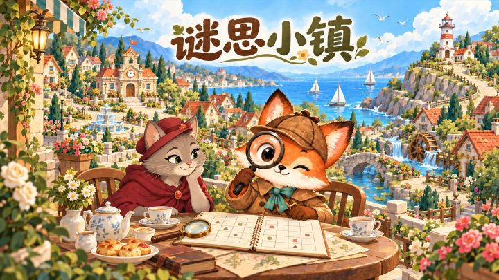 谜思小镇 封面