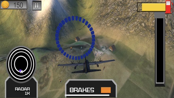 去飞机飞行员飞行模拟器 3d：城市飞机飞行游戏游戏截图