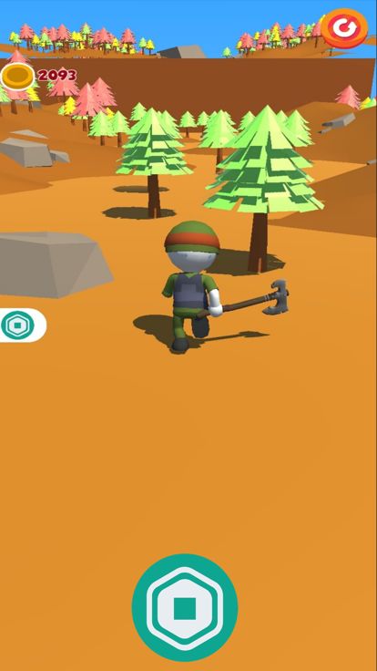 Woods Cutter Robux Saver游戏截图