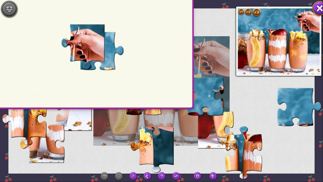 Tasty Jigsaw. Happy Hour 3游戏截图