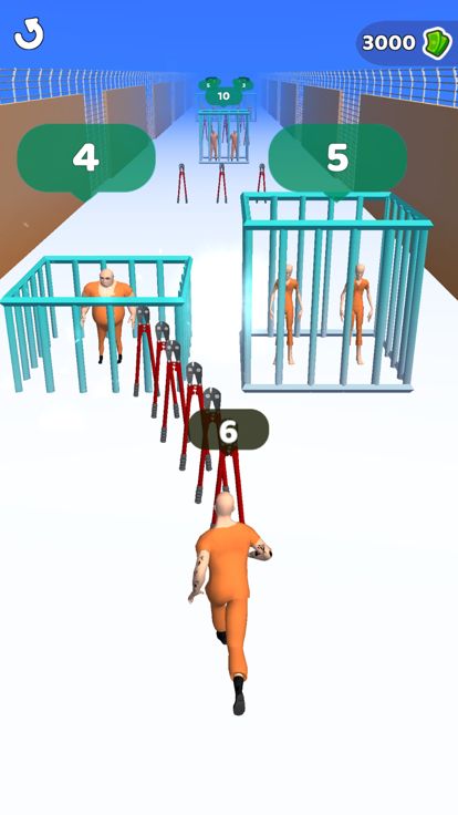 Prison Gang Run 3D游戏截图