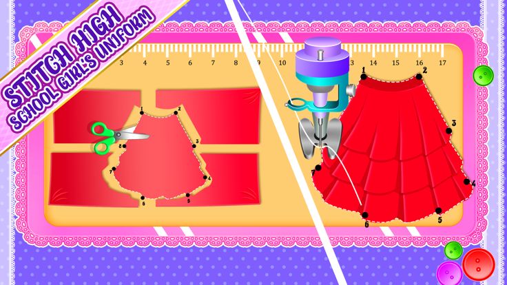 高中制服裁游戏截图