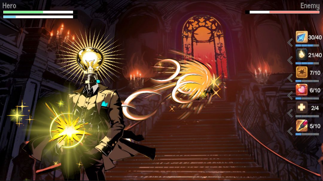 纸片世界 - 光之勇者游戏截图