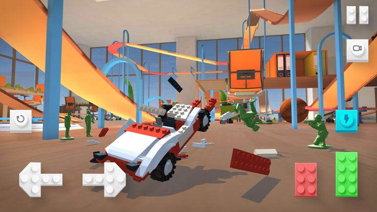 Brick Car Crash Online游戏截图