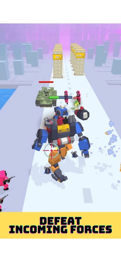 Mech Run- Robot War游戏截图