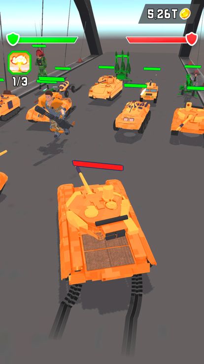 Tanks Merge: Strategic Strike游戏截图