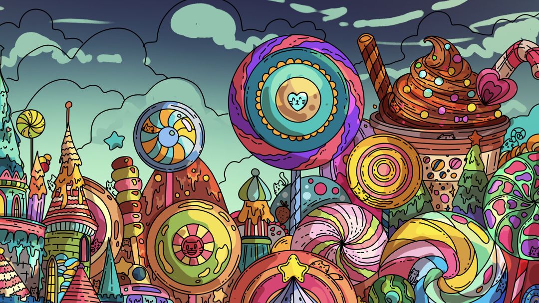 100 Candy Cats游戏截图