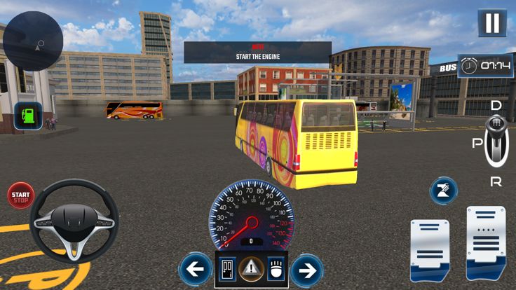 Bus Driving Simulator Game 3D游戏截图