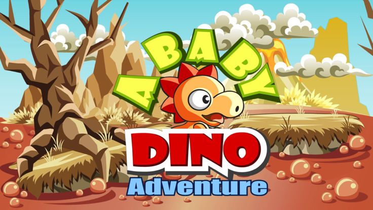 恐龙游戏免费 (Baby Dino Adventure Run)游戏截图