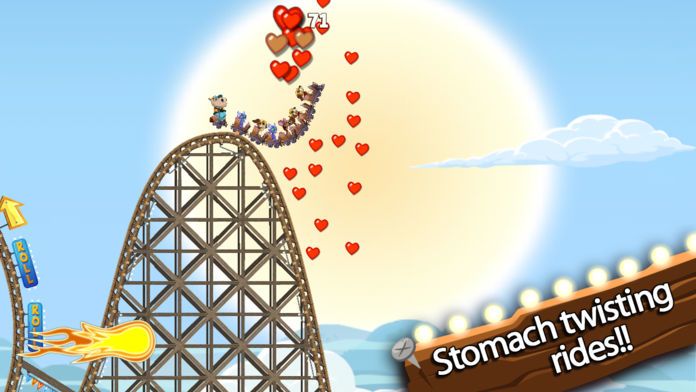 Nutty Fluffies Rollercoaster游戏截图