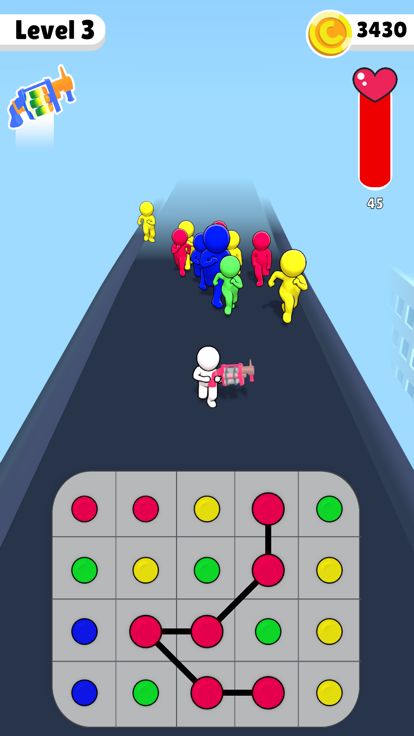 Color Merge Runner游戏截图