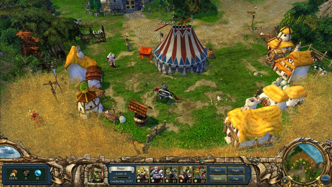 King's Bounty: Dark Side游戏截图