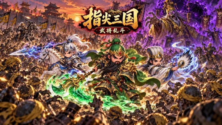 指尖三国:武将乱斗 封面